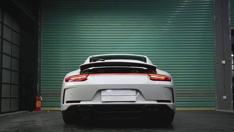 New High Performance Red LED Lights 2017-2019 for Carrera for 991.2 OE-style Full-width Taillight Adapter